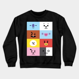 BT21 ALL-IN-ONE Crewneck Sweatshirt